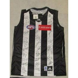 2012 Collingwood Jersey Signed by  2012 Team
