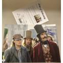 Gangs Of New York D DAY LEWIS & DiCaprio Hand Signed 12"x18" Photo + PSA DNA LOA