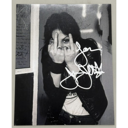 Joan Jett 'I Love Rock & Roll' Hand Signed 8" x 10" Photo + EXACT Photo Proof