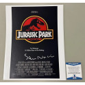 Jurassic Park Sam Neill Hand Signed 11"x 14" Photo + Beckett COA