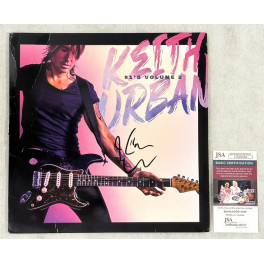 Keith Urban Hand Signed  LP  Framed + JSA COA   BUY GENUINE
