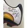 WALLY LEWIS Hand Signed Broncos Football Boot + Exact Photo Proof
