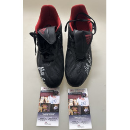 WALLY LEWIS Hand Signed Football Boots + JSA Coa