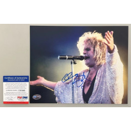 Ozzy Osbourne Hand Signed 8" x 10" Photo  + PSA/DNA