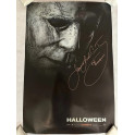 ARNOLD SCHWARZENEGGER + 2 Terminator 3 Hand Signed 27"x40" Original Poster + Beckett COA