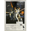 STAR WARS HARRISON FORD Han Solo Hand Signed Fullsize Poster + BECKET COA