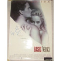 MICHAEL DOUGLAS Hand Signed BASIC INSTINCT Fullsize Poster + BECKETT