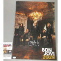 JON BON JOVI Hand Signed 12"'x20' Photo Poster + JSA COA