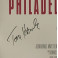TOM HANKS FULL SIGNATURE Hand Signed PHILADELPHIA Fullsize Poster +BAS COA