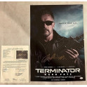 TERMINATOR ARNOLD SCHWARZENEGGER Hand Signed 24'x16' Poster + JSA COA