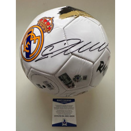 Cristiano Ronaldo Hand Signed Soccer Ball  + Beckett COA
