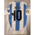 LEO MESSI Hand Signed 2024 COPA AMERICA Argentina  Jersey + Beckett Coa