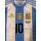 LEO MESSI Hand Signed 2024 COPA AMERICA Argentina  Jersey + Beckett Coa