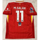 Mo Salah Hand Signed Liverpool Jersey + Beckett Coa