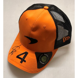 Lando Norris  Hand Signed Racing Cap Hat