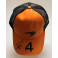 Lando Norris  Hand Signed Racing Cap Hat