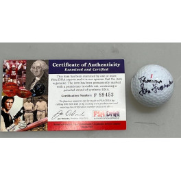 Peter Thompson Hand Signed Golf Ball + PSA/DNA COA