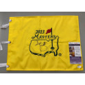 ADAM SCOTT Hand Signed Masters 2013 Flag JSA Certificate