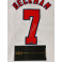 DAVID BECKHAM Hand Signed England 1998 World Cup Jersey  + Beckett Coa