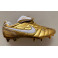 RONALDINHO R10  Hand Signed Gold Football Boot Cleat  Barcelona Brazil  + Beckett COA