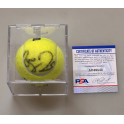 Roger Federer Hand Signed Tennis Ball + PSA DNA COA