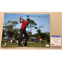 TIGER WOODS Hand Signed 8" x 12" Color Photo + PSA/DNA Coa