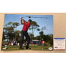 TIGER WOODS Hand Signed 8" x 12" Color Photo + PSA/DNA Coa