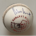 Muttiah Muralitharan Hand Signed Cricket Ball