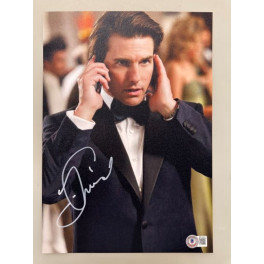 Tom Cruise Misson Impossible  8"x12" Photo + BECKET COA