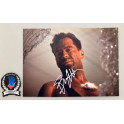Bruce Willis Die Hard Hand Signed 8'x12' Photo B  + Beckett COA