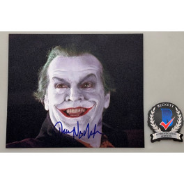 Jack Nicholson Batman Hand Signed 8'x12' Photo   + Beckett COA