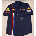 Sebastian Vettel  Hand Signed Pit Crew Shirt