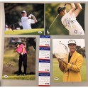 Australian Golfers x 4  Hand Signed 8"x10" Color Photos A + PSA/DNA COA