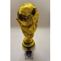 LEO MESSI Hand Signed World Cup  Statue Trophey Argentina + Beckett Coa