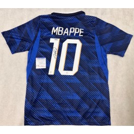Kylian Mbappe France  Hand Signed Jersey + PSA/DNA Golden Boot 2026 World Cup