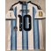 LEO MESSI Hand Signed 2026 World Cup Argentina  Jersey + Beckett Coa