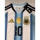 LEO MESSI Hand Signed 2026 World Cup Argentina  Jersey + Beckett Coa