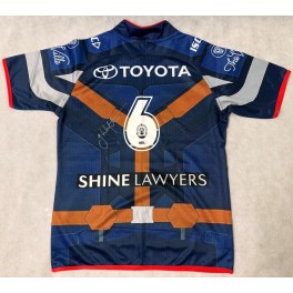 Johnathan Thurston Hand Signed North Queensland Cowboys  Jersey