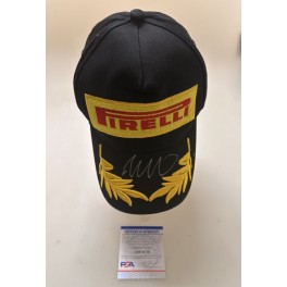 Max Verstappen  Hand Signed Podium  Cap   + PSA DNA COA   World Champion