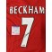 David Beckham Hand Signed Manchester United 1998/99 Treble Jersey S/S + PSA/DNA