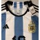 LEO MESSI Hand Signed 2022 World Cup Argentina  Jersey + Beckett Coa