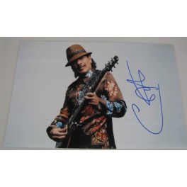 Carlos Santana Hand Signed HUGE 12'x18' Photo1 + Exact Proof Carlos Santana Hand Signed HUGE 12'x18' Photo1 + Exact Proof
