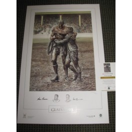 'The Gladiators' - Hand Signed By Norm Provan & Arthur Summons
