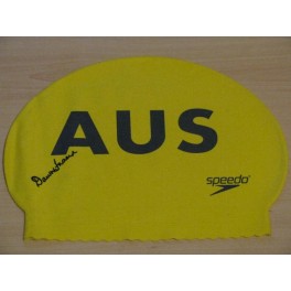 DAWN FRASER Hand SIGNED Swimming Cap DAWN FRASER Hand SIGNED Swimming Cap