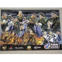 2006 Australia Kangaroos Poster signed x 22 + Proof