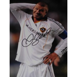 David Beckham Hand Signed 8" x 10" Colour Photo1