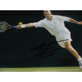 Andre Agassi Signed 8" x 10" Colour Photo1