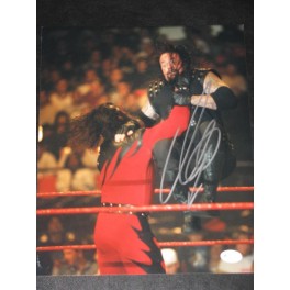 Rare 'UNDERTAKER' Hand Signed 8'x10' + On Line authentics COA
