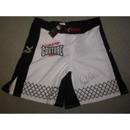 Randy Couture Hand Signed UFC Shorts + Photo Proof