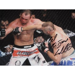 Chuck Liddell Hand Signed 8" x 10" Colour Photo3 + PSA/DNA Certification 3A23802 Chuck Liddell Hand Signed 8" x 10" Colour Photo3 + PSA/DNA Certification 3A23802